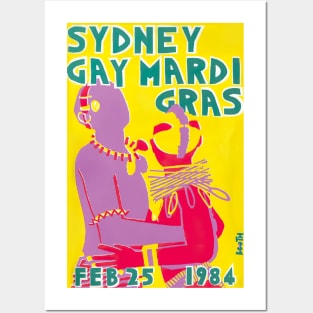 Sydney Mardi Gras 1984 Poster Posters and Art